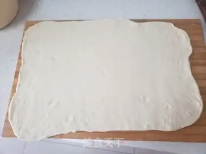 Make Black sesame roll step 1
