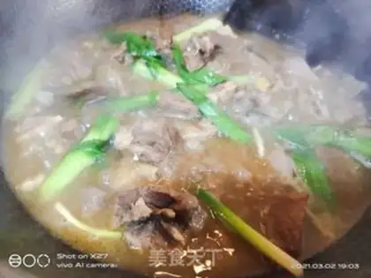 Make Red lamb soup step 6