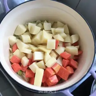 Make Curry shrimp rice step 7