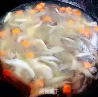 Make A tofu soup for mushrooms step 8