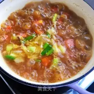 Make Curry shrimp rice step 9
