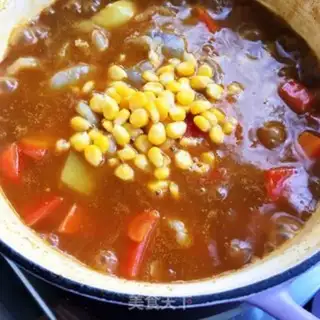 Make Curry shrimp rice step 10