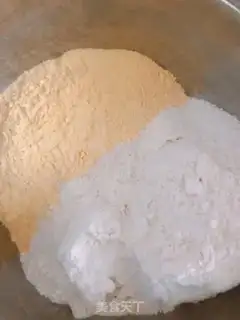 Make Corn buns step 1