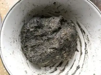 Make Black sesame sugar step 3