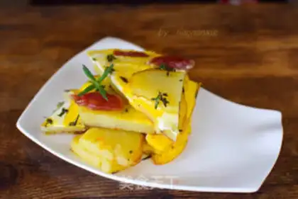 Make Potato egg breakfast step 10