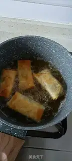 Make Spring rolls step 9