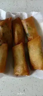 Make Spring rolls step 10