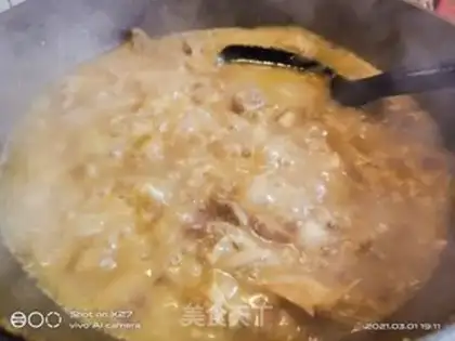 Make Curry cow and potatoes step 4