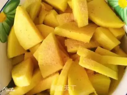 Make Glycerine salt mango step 2