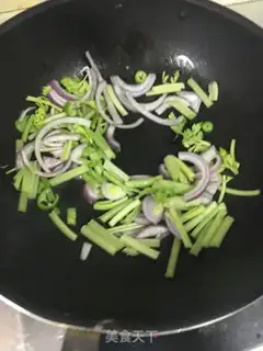 Make Black pepper seafood fan step 6