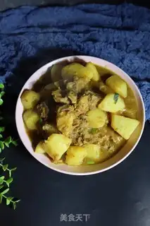 Make Curry cow and potatoes step 10