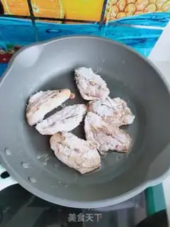 Make Potato fries with chicken wings step 6