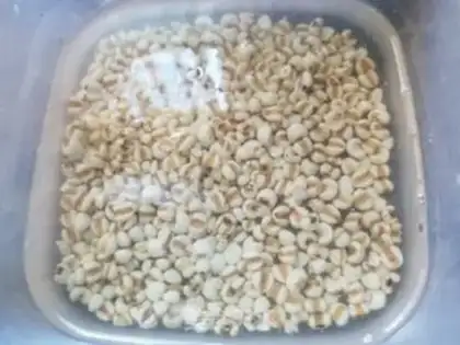 Make Apple-eared tummy step 1