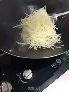 Make Clear the potatoes step 1