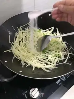 Make Clear the potatoes step 2