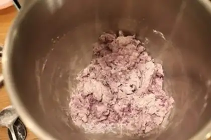 Make Low sugar potato toast step 1
