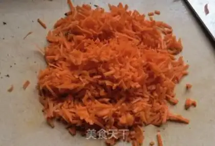 Make Carrot bean budded artemisinin step 3