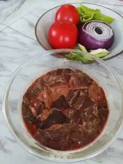 Make Pyramid specialty liver step 1