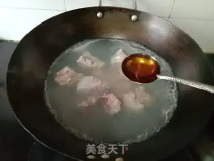 Make Sugar vinegar ribs step 1