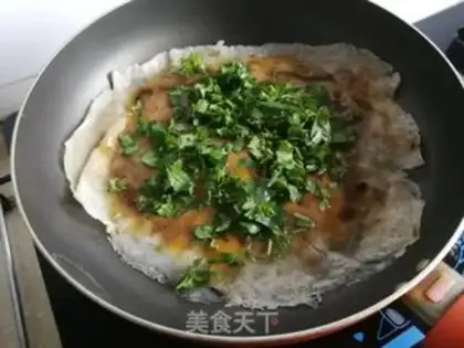 Make Quillard duck omelet step 5