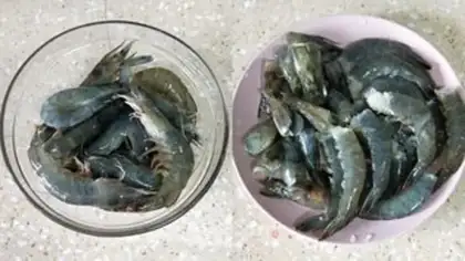 Make Shrimp noodles step 0