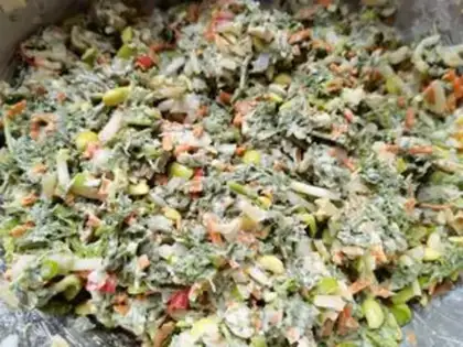 Make Carrot bean budded artemisinin step 11