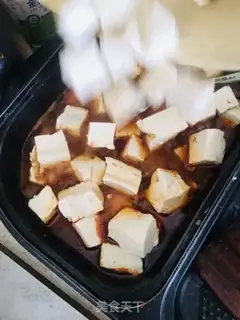 Make Spicy tofu step 2