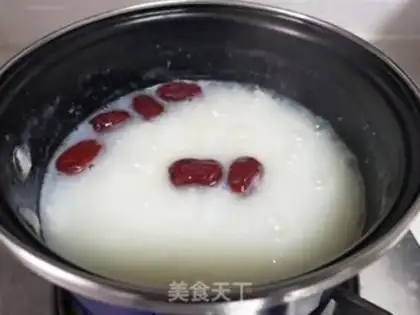 Make Red-tree porridge step 7