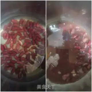 Make Red bean, double step 1