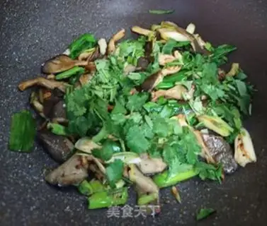Make Garlic fried mushrooms step 5