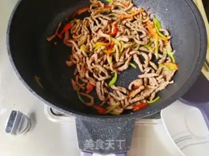Make Scrambled beef step 4