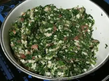 Make The meat dumplings step 7
