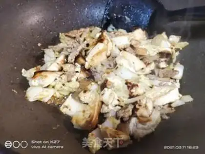 Make Bean tofu meat step 5