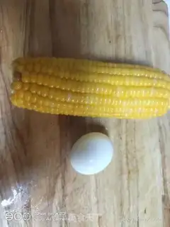 Make Corn sausage egg salad step 0