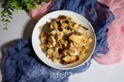 Make Bean tofu meat step 8