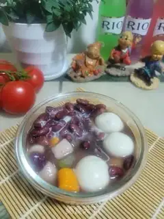Make Red bean, double step 8