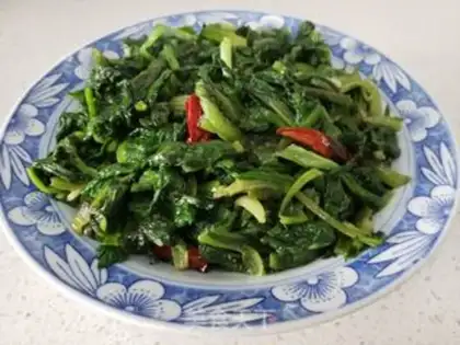 Make Fried leaf step 6
