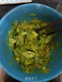 Make Mint eggcakes step 3