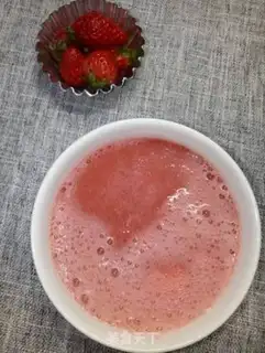 Make Fresh strawberry juice step 3