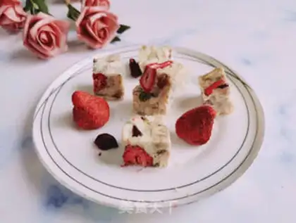 Make Strawberry dry souffle step 9