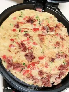 Make Beef pancakes step 4
