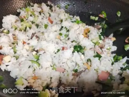 Make The cucumber rice step 4