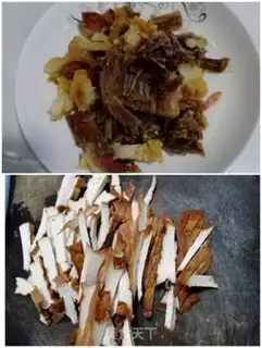 Make Wugang tofu meat step 1
