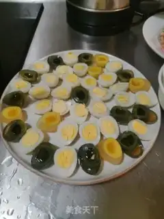 Make Frozen quail eggs step 2