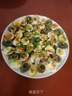 Make Frozen quail eggs step 4