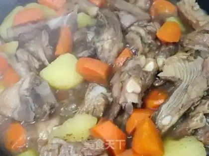 Make Yellow lamb chops step 7