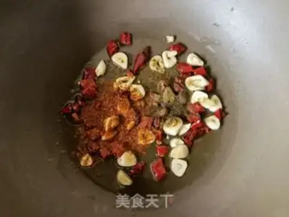 Make Red apricot mushroom step 3