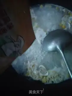 Make White mushroom corn step 5