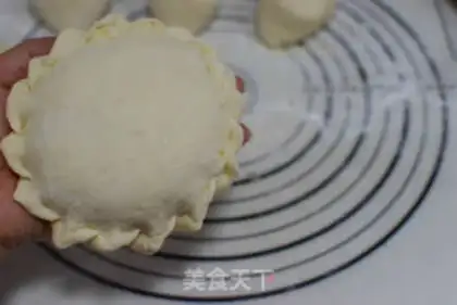 Make Breakfast bean buns step 5