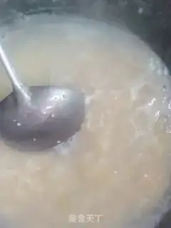Make Rice shrimp congee step 5